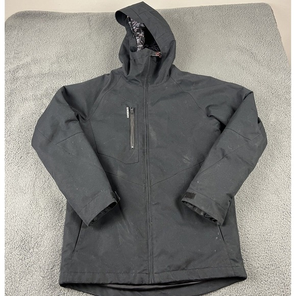 Quiksilver Other - Quicksilver Travis Rice Collection Jacket Mens Small Black Snowboard 15k Baggy